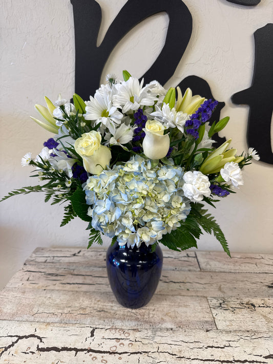 Beautiful in Blue Bouquet