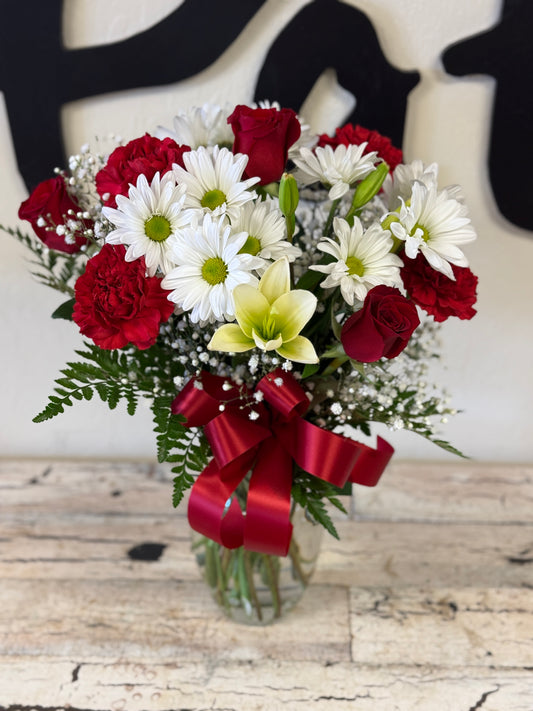 Be My Love Bouquet with Red Roses